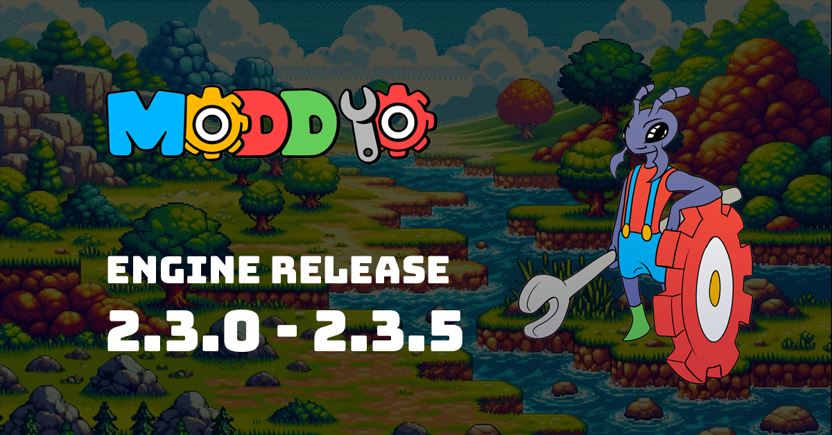 Developer Update: Moddio Game Engine 2.3.0 – 2.3.5 Release